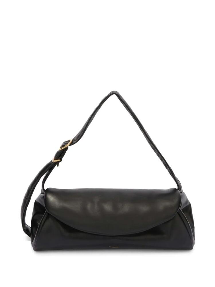 Jil Sander large Cannolo padded shoulder bag - Black Cover