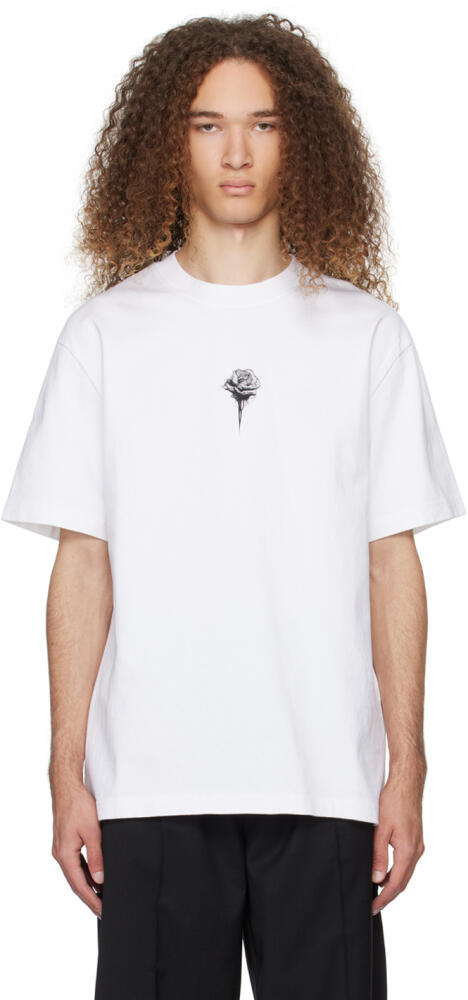 Han Kjobenhavn White Rose T-Shirt Cover