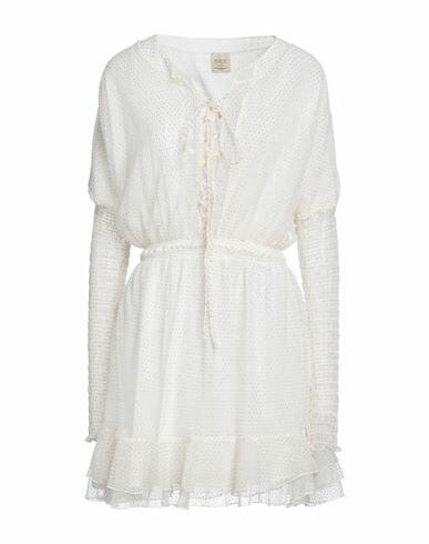 5rue Woman Mini dress Ivory Polyamide Cover