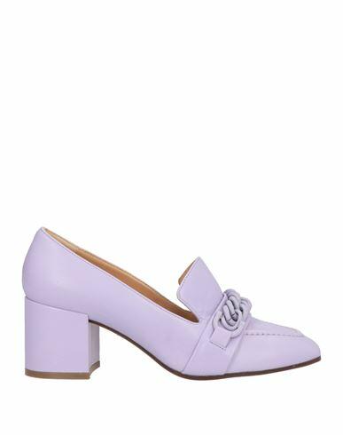 Roberto Festa Woman Loafers Lilac Soft Leather Cover