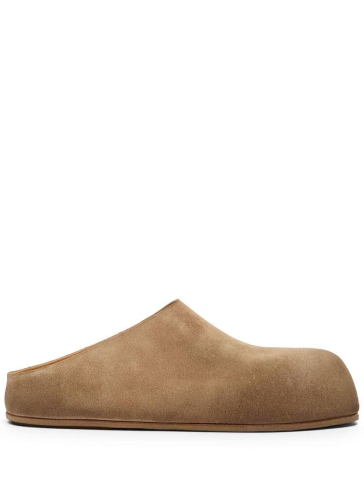 Marsèll Grande suede mules - Brown Cover