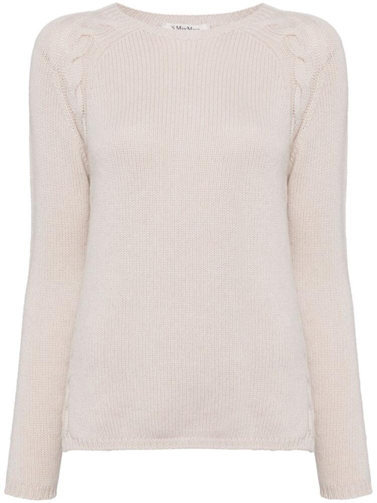 'S Max Mara cashmere long sleeves jumper - Grey Cover