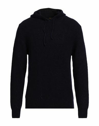 Officina 36 Man Sweater Midnight blue Acrylic, Polyamide, Mohair wool, Wool, Elastane Cover