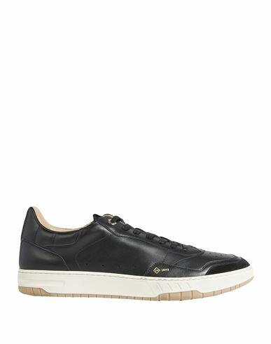 Dunhill Man Sneakers Black Soft Leather Cover