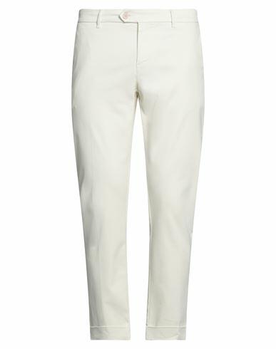 0/zero Construction Man Pants Ivory Cotton, Lycra, Elastane Cover