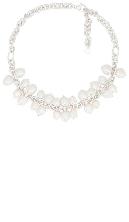 Cult Gaia Dolly Necklace in White Cover