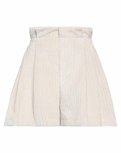 Jijil Woman Shorts & Bermuda Shorts Ivory Polyester, Polyamide Cover