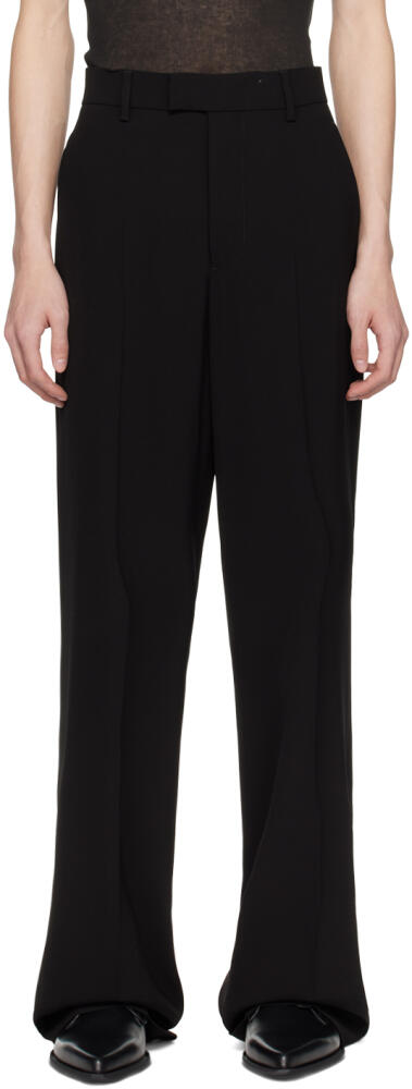 Ann Demeulemeester Black Gaspar Trousers Cover