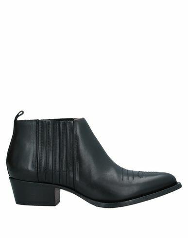 Buttero Woman Ankle boots Black Soft Leather Cover