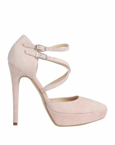 Formentini Woman Pumps Blush Soft Leather Cover