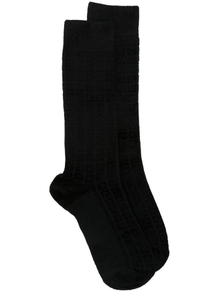 Givenchy 4G jacquard socks - Black Cover