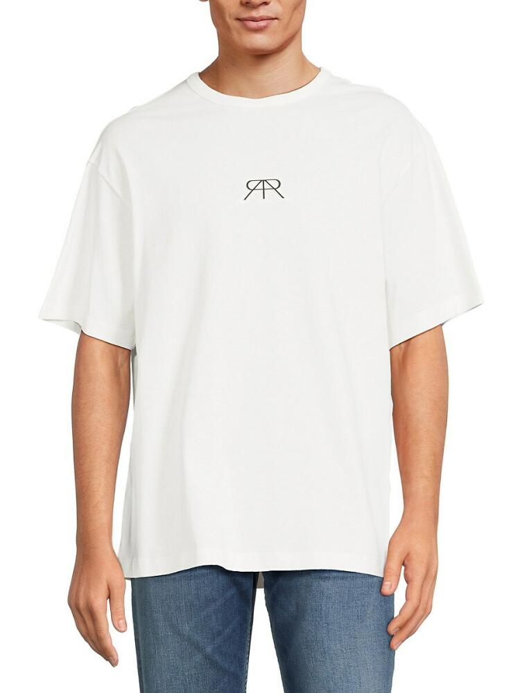 RTA Men's Logo Oversized Tshirt - White Cover