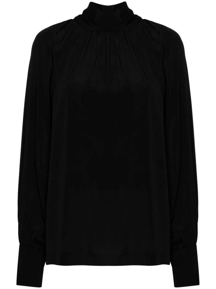 Golden Goose Maria tie-collar blouse - Black Cover