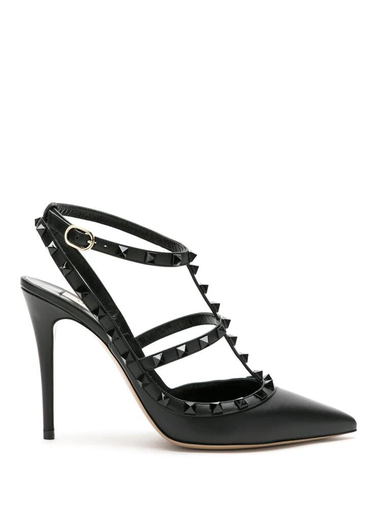 Valentino Garavani Rockstud 100mm caged pumps - Black Cover