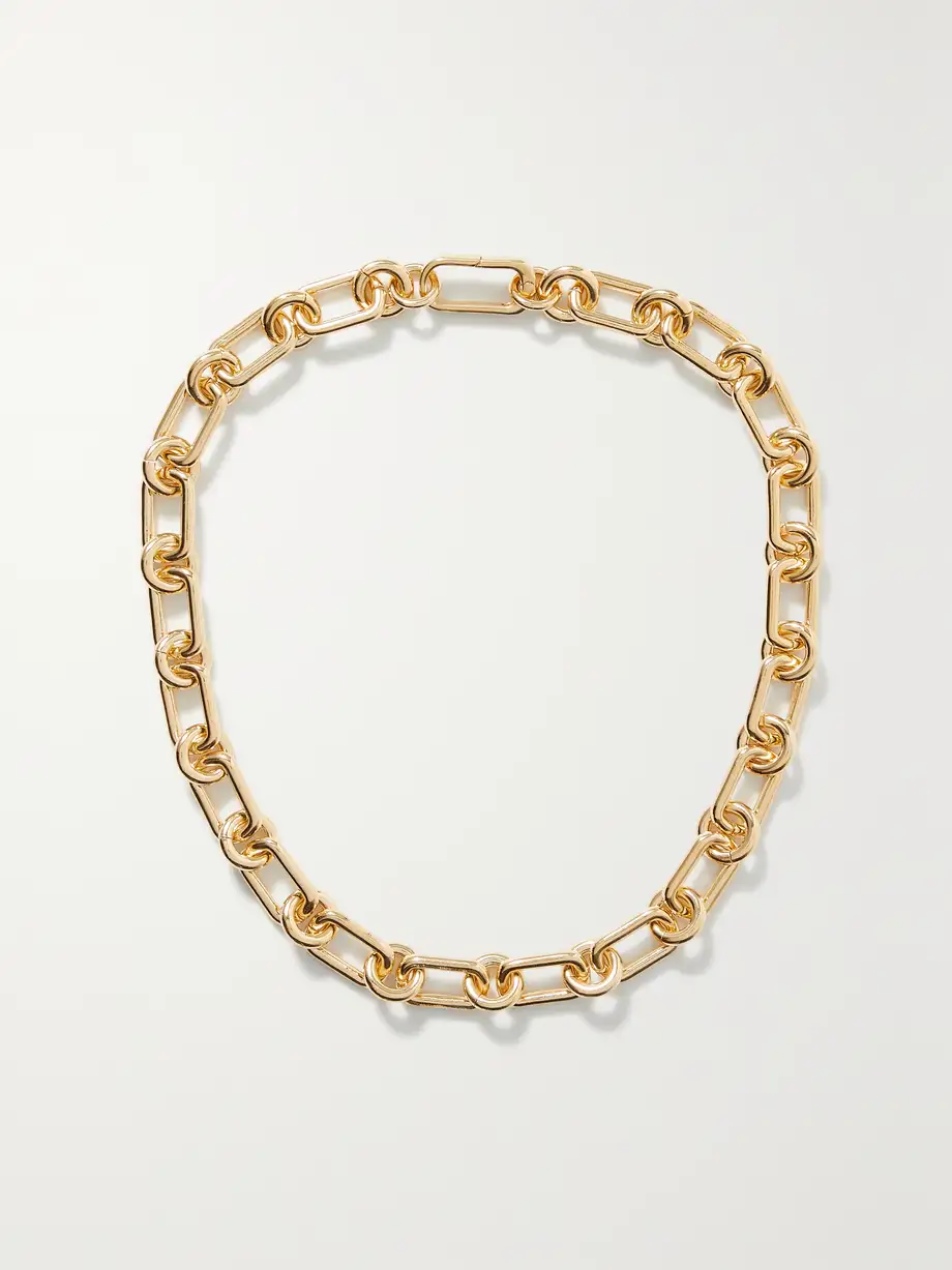 Laura Lombardi - Cresca Recycled Gold-plated Necklace - One size Cover