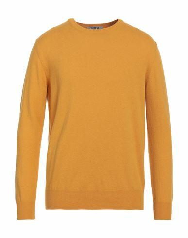 Tsd12 Man Sweater Ocher Wool, Viscose, Polyamide, Cashmere Cover