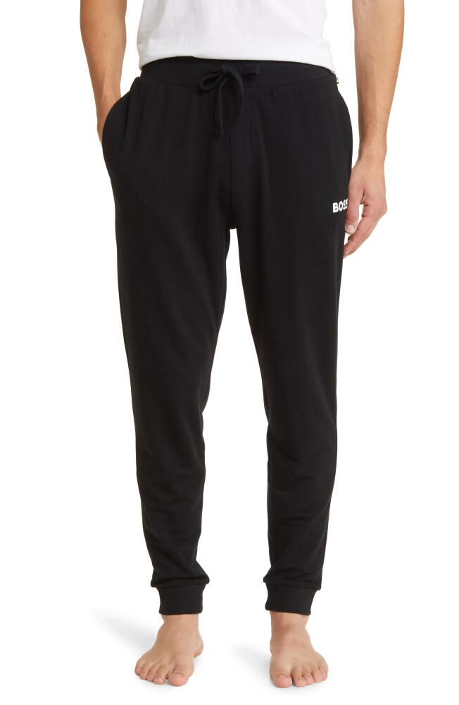 BOSS Fashion Lounge Joggers in Black Cover