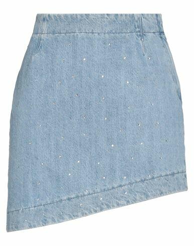 Jijil Woman Denim skirt Blue Cotton Cover