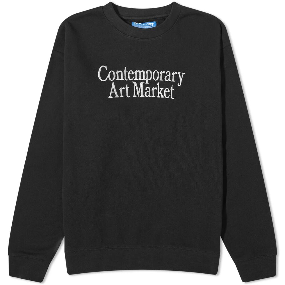 MARKET Men's Contemporary Art Crew Sweat in Black Cover