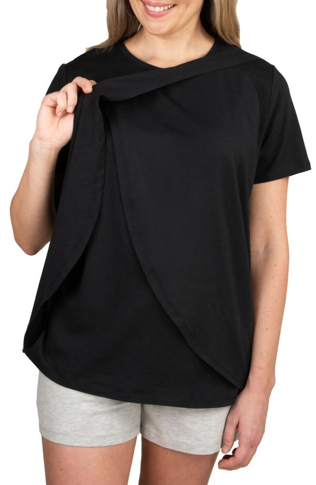 Bravado Designs Short Sleeve Nursing T-Shirt in Black Cover