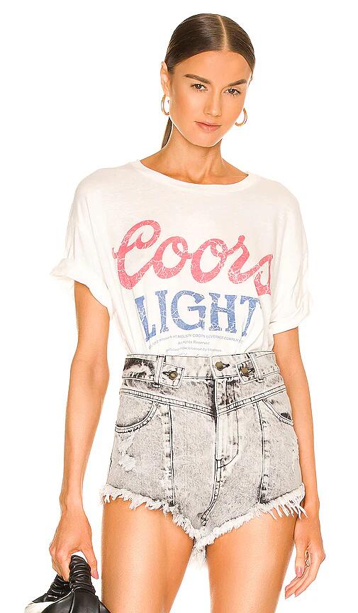 The Laundry Room Coors Light 1980 Tee in White Cover