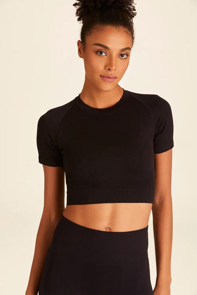 ALALA Barre Seamless Tee in Black Cover