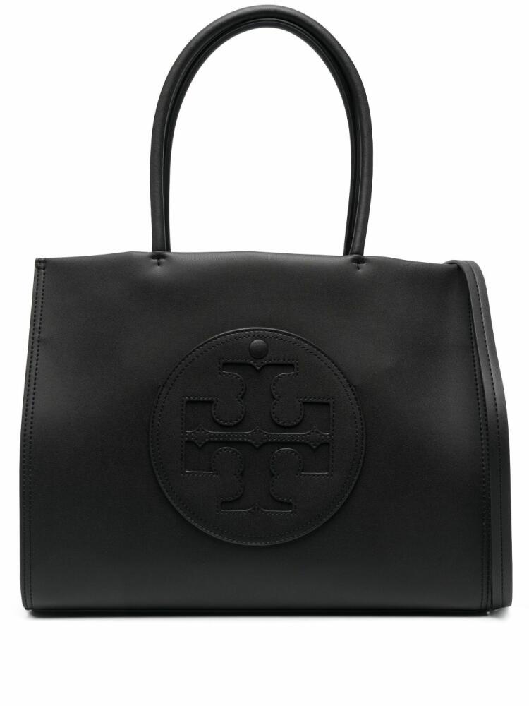 Tory Burch Ella logo patch tote bag - Black Cover