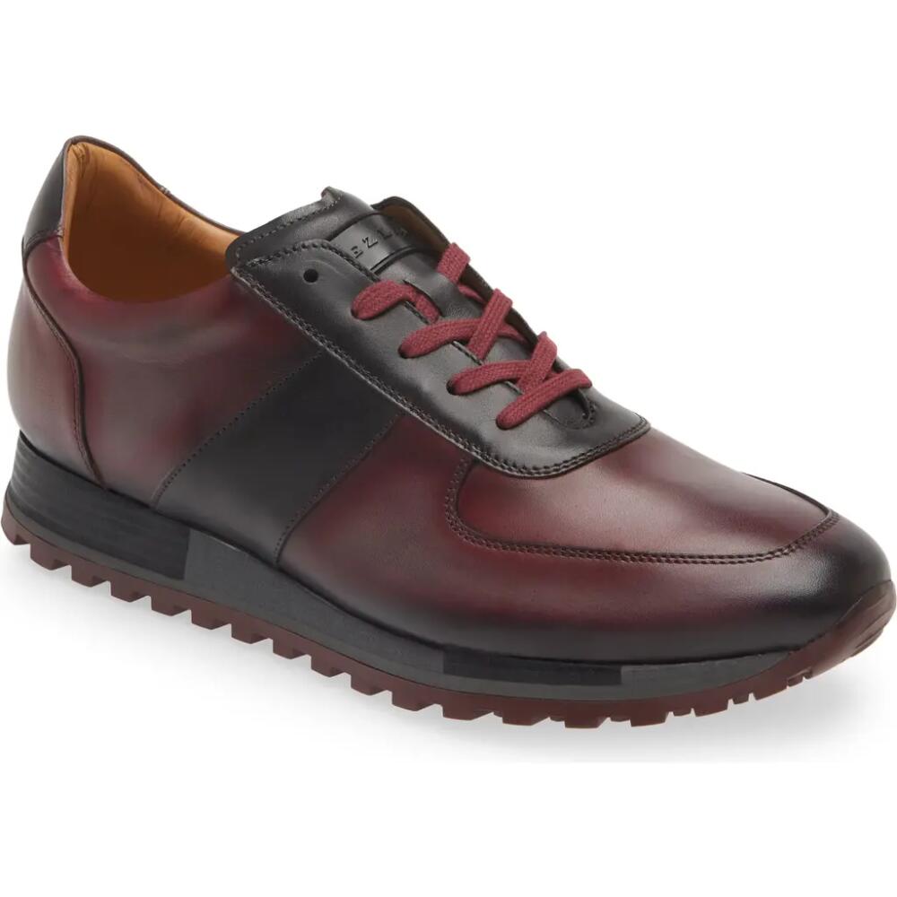 Mezlan Latini Sneaker in Graphite/Red Cover