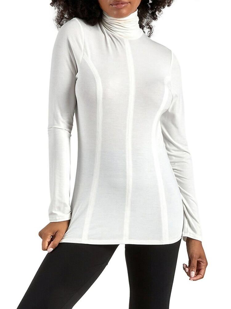 Capsule 121 Women's Resilience The Akor Turtleneck Top - Ivory Cover