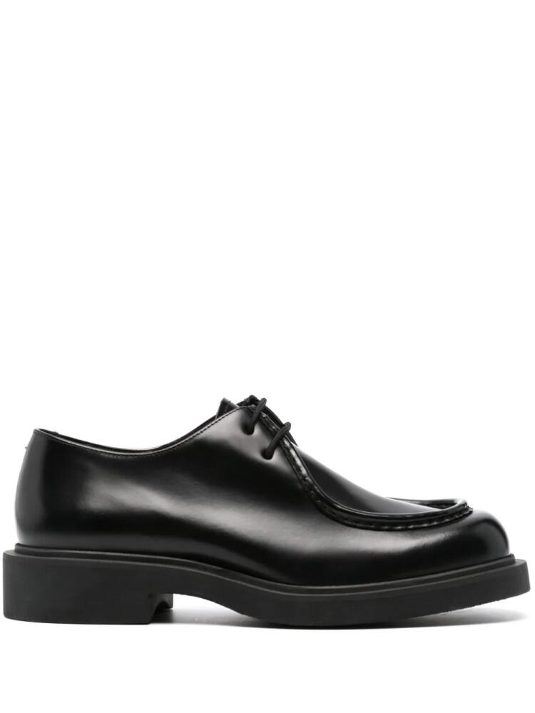 SANDRO patent leather derby shoes - Black Cover