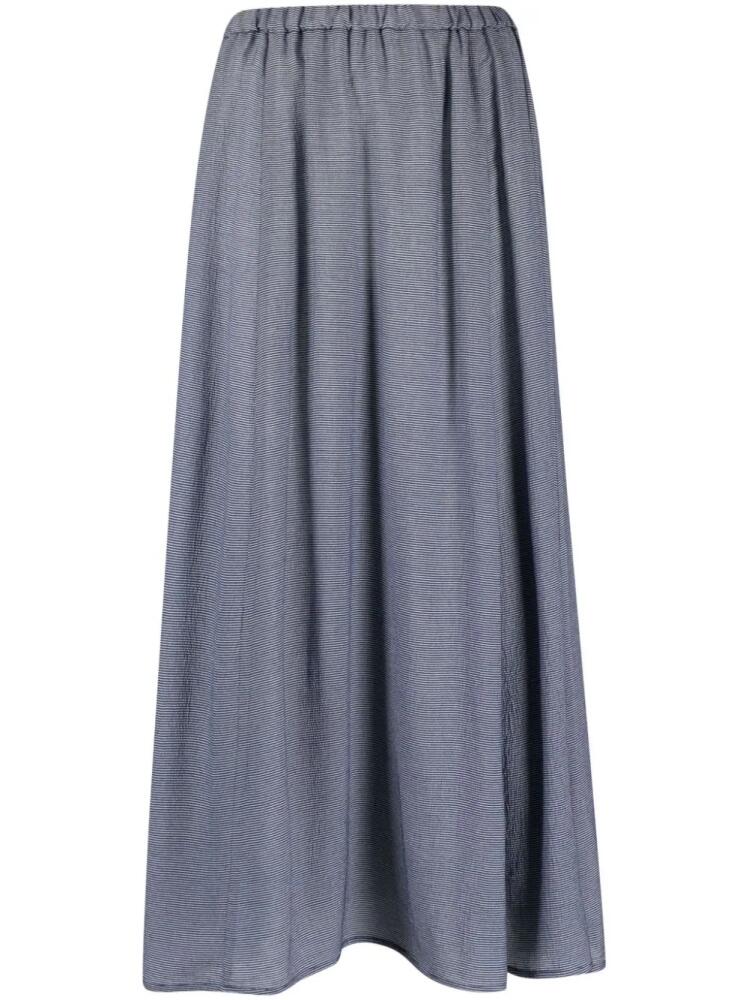 TOTEME elasticated maxi-skirt - Blue Cover