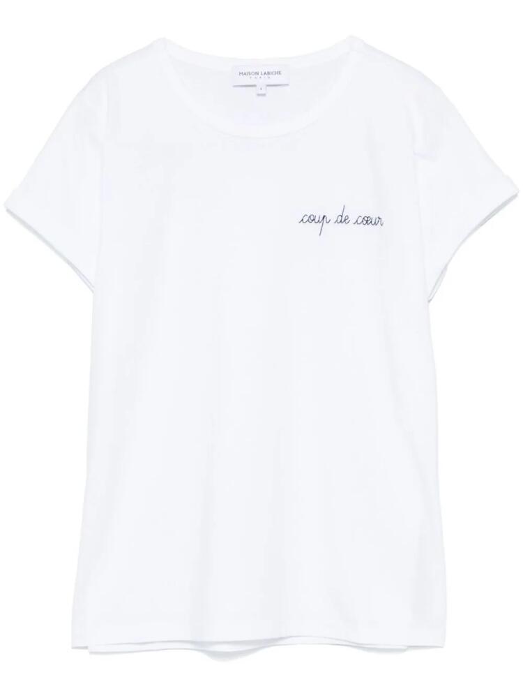 Maison Labiche Poitou Coup De Coeur T-shirt - White Cover