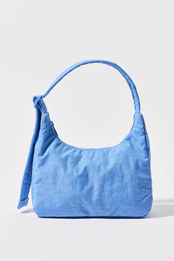 BAGGU Mini Nylon Shoulder Bag in Cornflower Cover