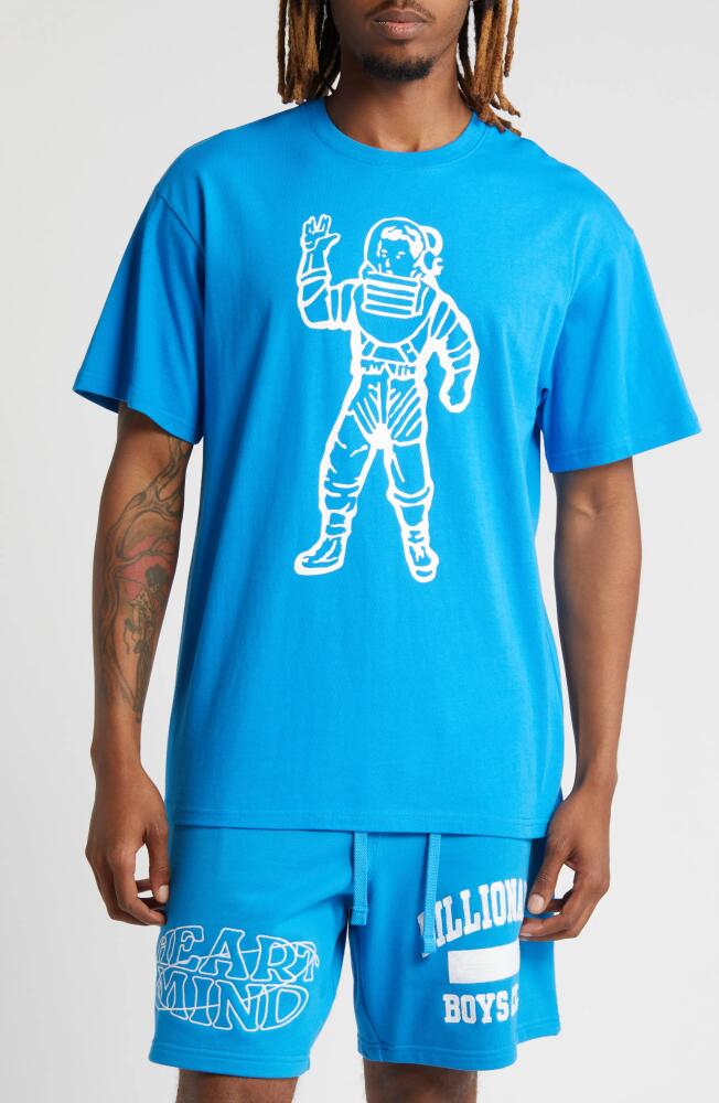 Billionaire Boys Club Astro Graphic T-Shirt in Brilliant Blue Cover