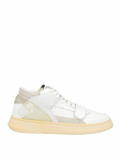 Run Of Woman Sneakers White Leather Cover