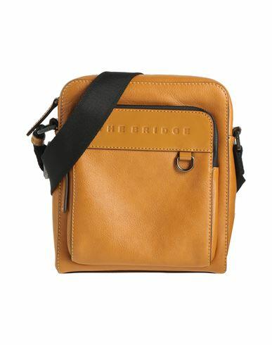 The Bridge Man Cross-body bag Camel Cow leather Cover