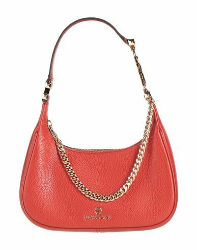 Michael Michael Kors Woman Handbag Rust Cow leather Cover