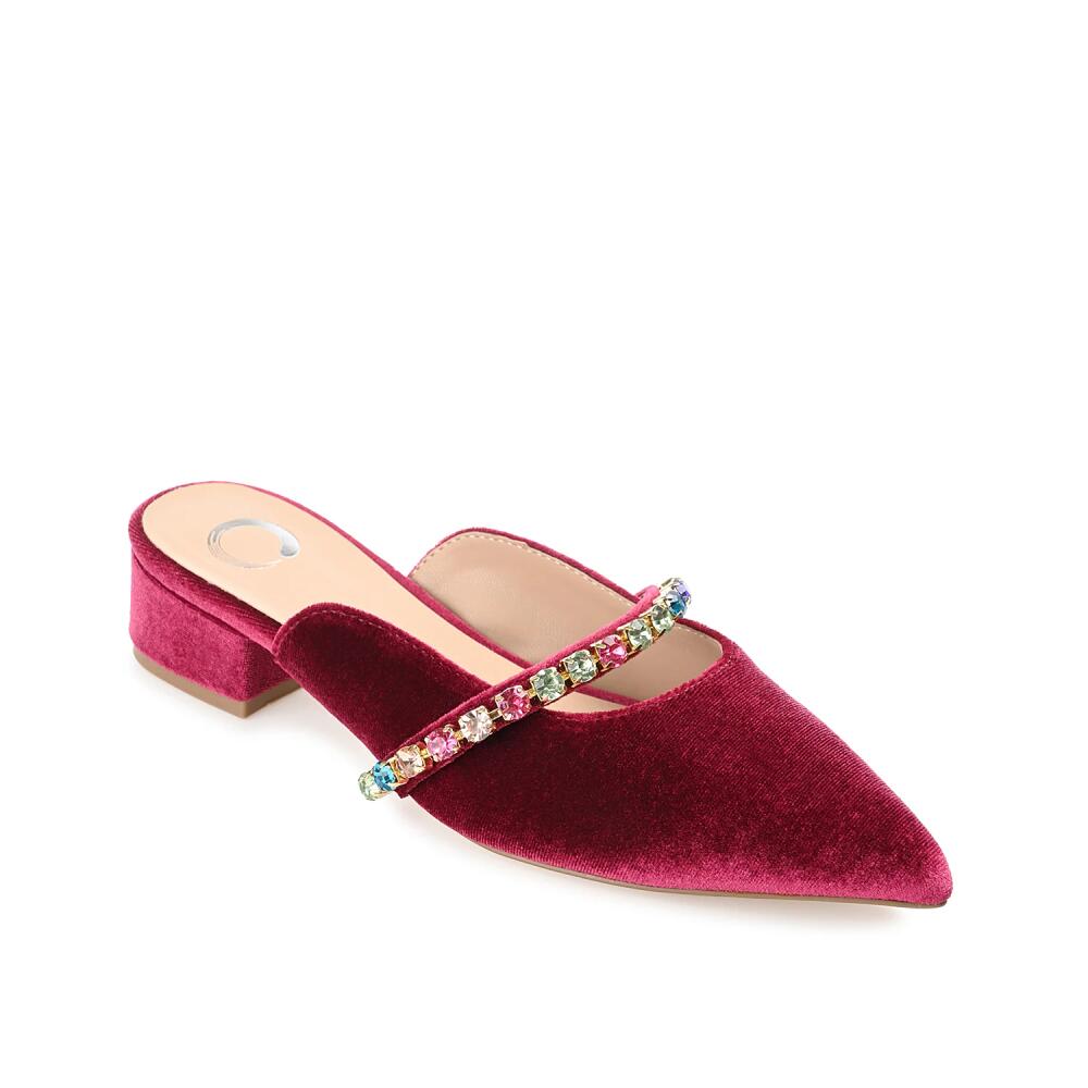 Journee Collection Jewel Mule | Women's | Berry Cover