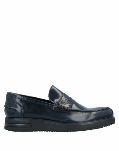 Bruno Verri Man Loafers Midnight blue Soft Leather Cover