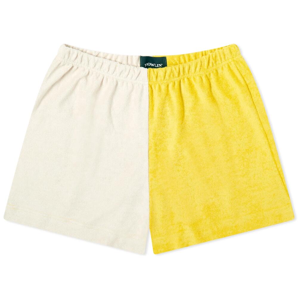 Howlin by Morrison Women's Howlin' Flaming Grooves Shorts in Daffodil Cover