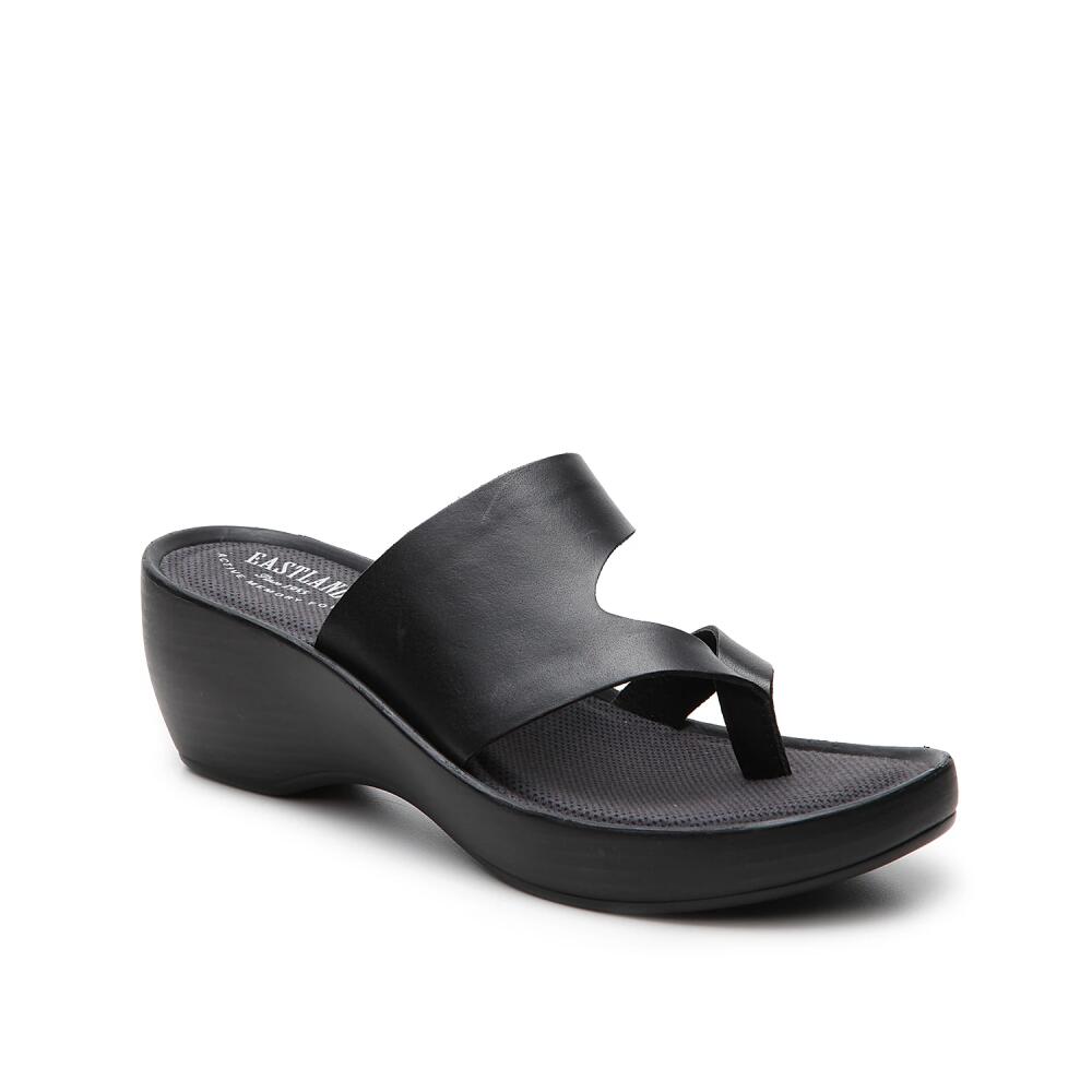 Eastland Laurel Wedge Sandal | Women's | Black Cover