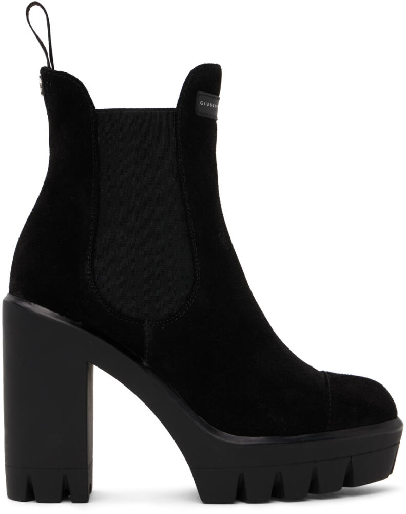 Giuseppe Zanotti Black Tonix Chelsea Boots Cover