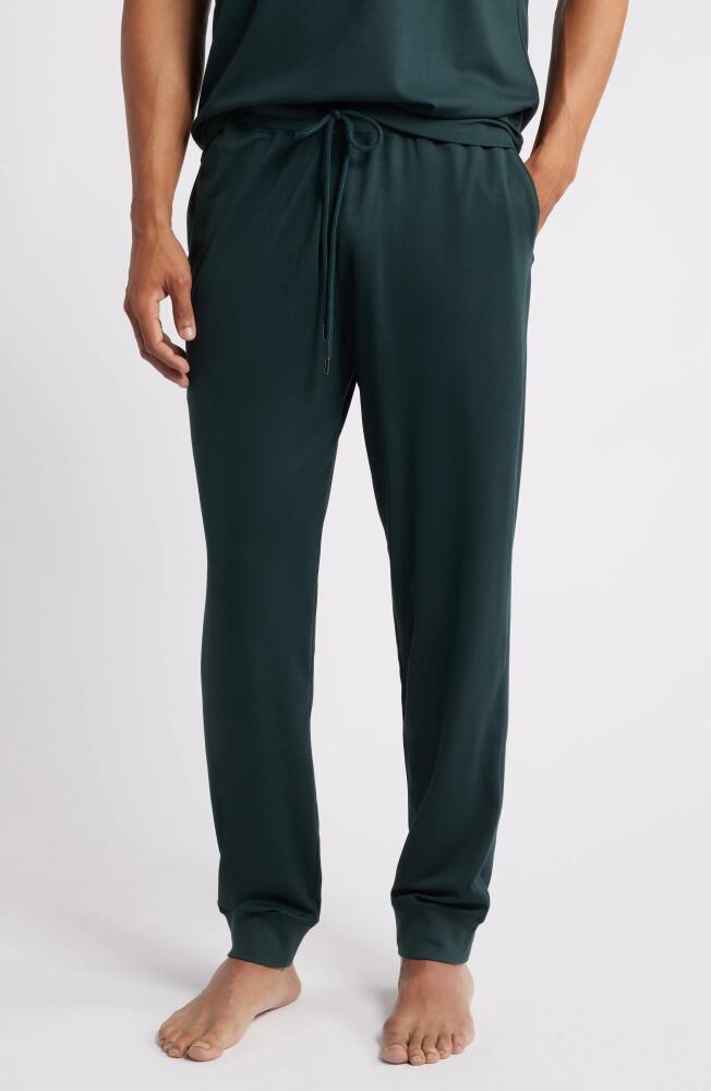 Daniel Buchler Solid Lounge Joggers in Dark Petrol Cover