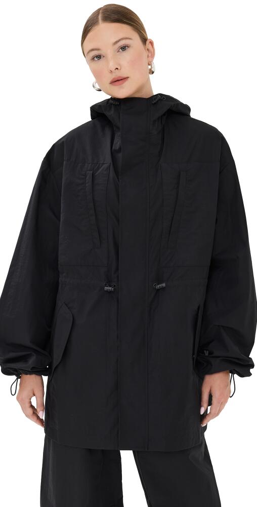 WARDROBE. NYC Beach Parka Black Cover