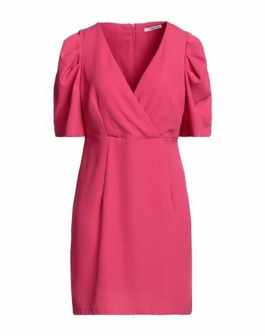 Le Sarte Del Sole Woman Mini dress Fuchsia Polyester, Elastane Cover