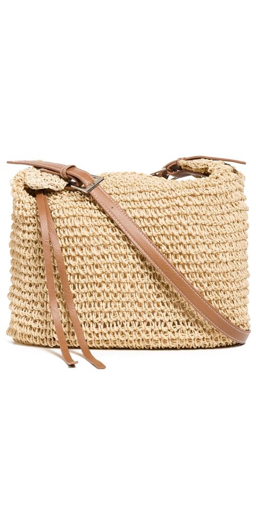 8 Other Reasons Raffia Slouch Crossbody Bag Natural Cover