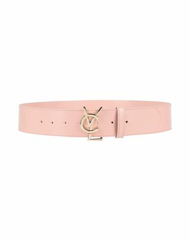 Vicolo Woman Belt Pink Polyurethane, Polyester, Viscose Cover