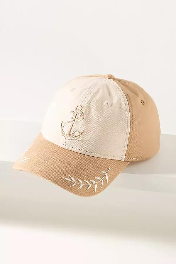 Coney Island Picnic Nautical Monogram Cap Cover