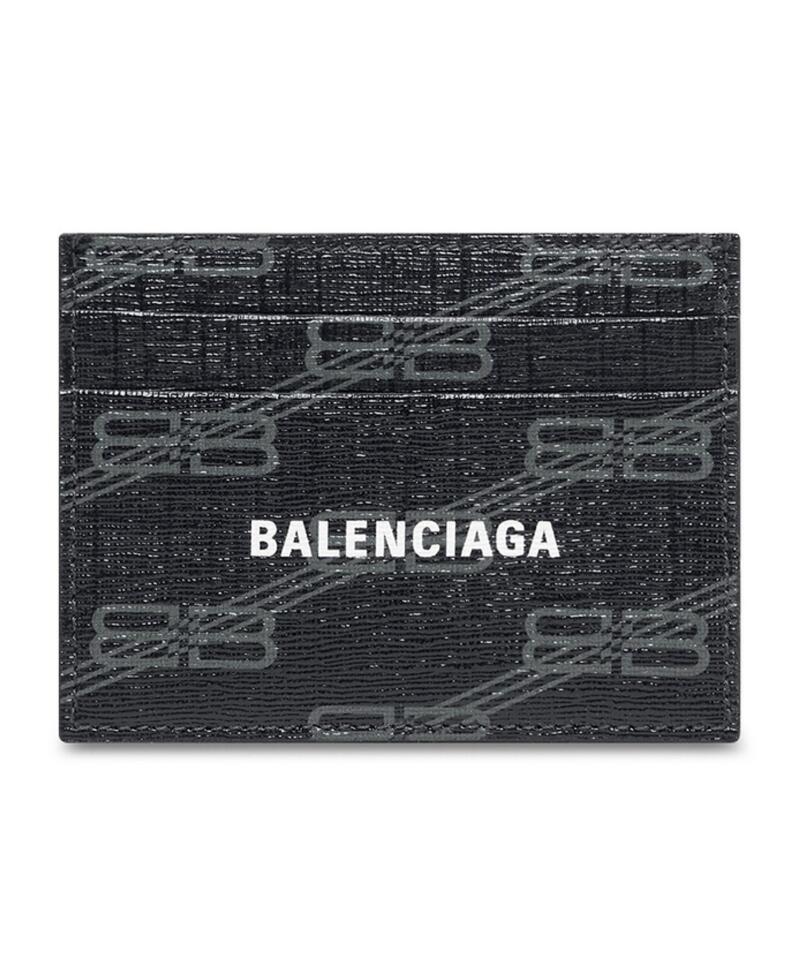 Balenciaga Signature Card Holder Bb Monogram Coated Canvas Cover