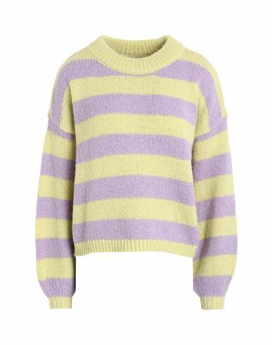 Only Woman Sweater Light purple Recycled polyester, Polyester Cover